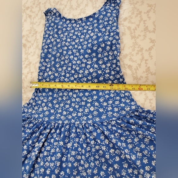 South Beach Vintage 80's Cotton Blend Dress M - Picture 8 of 8